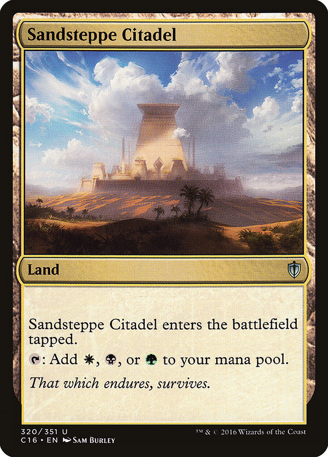Citadelle des dunes de sable [Commander 2016]