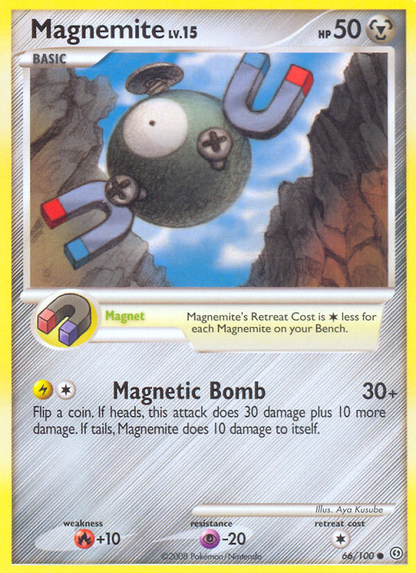 Magnemite (66/100) [Diamante & Perla: Frente Tormentoso]