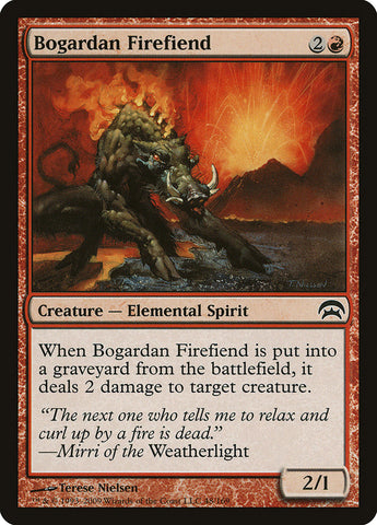 Incendiplaine de Bogardan [Planechase]