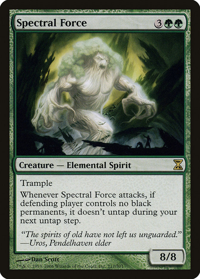 Force Spectrale [Spirale Temporelle]