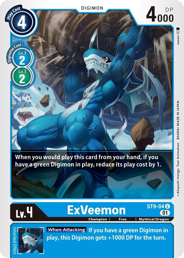 ExVeemon [ST9-04] [Mazo de Inicio: Dragón Antiguo Definitivo]