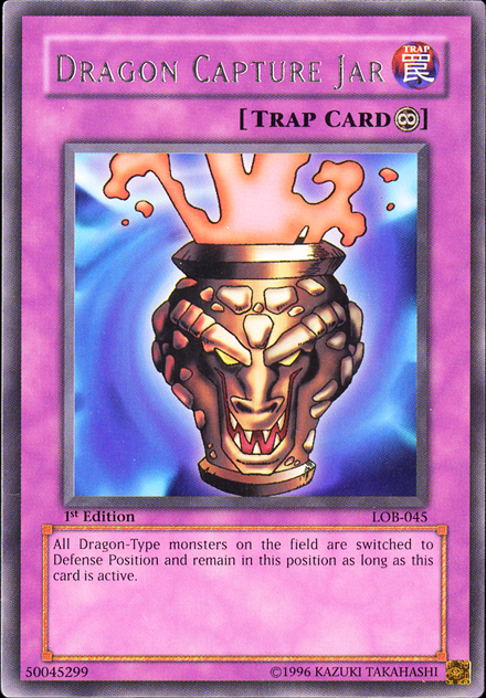 Jarretelle de Capture du Dragon [LOB-045] Rare