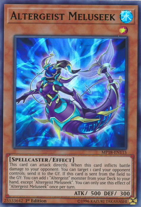 Altergeist Meluseek [MP18-SP115] Ultra Rara