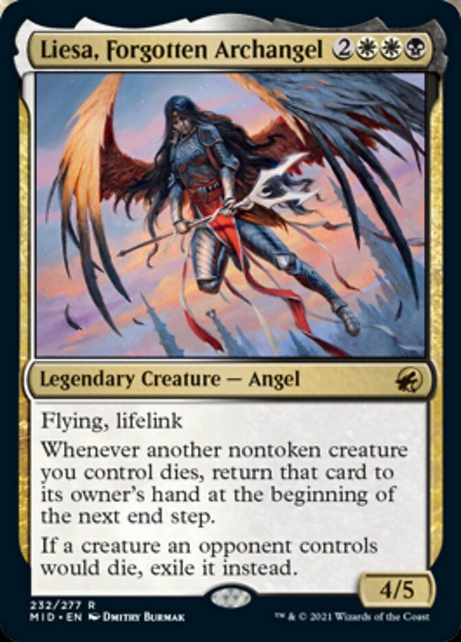 Liesa, archange oubliée [Innistrad : Chasse de minuit]