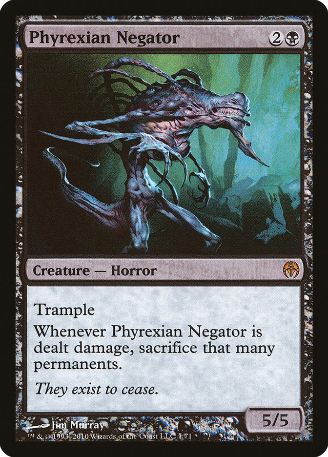 Négateur phyrexian [Duel Decks: Phyrexia vs. the Coalition]
