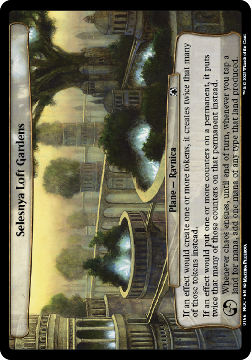 Selesnya Loft Gardens [Commander: Marcha de las máquinas]