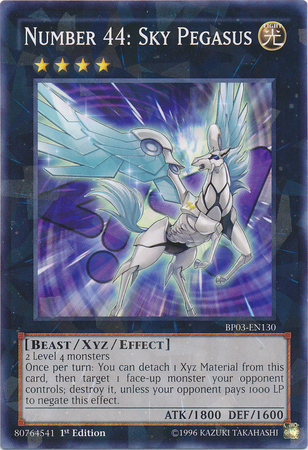 Numéro 44 : Pégase Céleste [BP03-FR130] Shatterfoil Rare