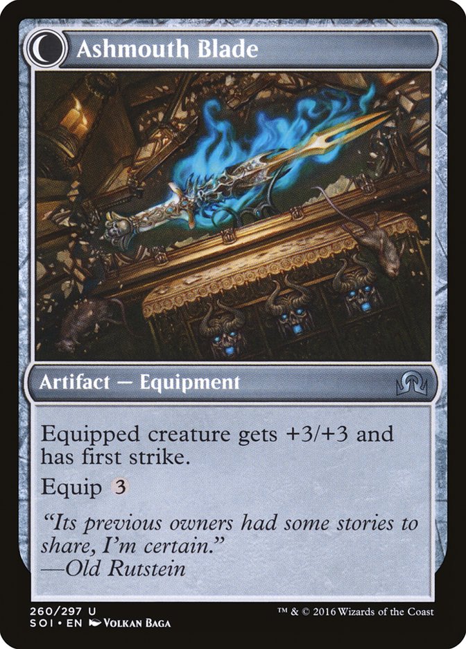 Héritage oublié // Lame de Cendregueule [Ténèbres sur Innistrad]