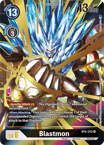 Blastmon [BT4-075] (Arte Alternativo) [Gran Leyenda]