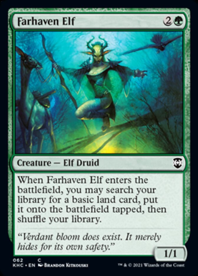 Elfe de Loinbois [Commander Kaldheim]