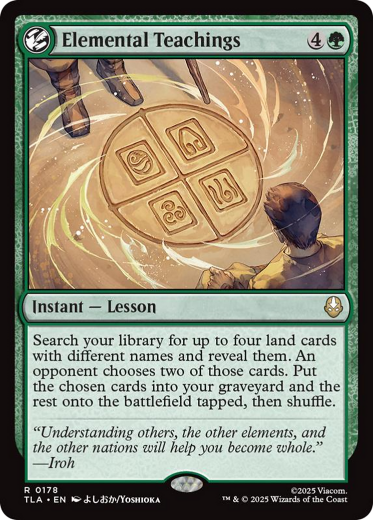 Enseñanzas elementales [Avatar: La leyenda de Aang]