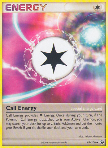 Llamar Energía (92/100) [Diamante & Perla: Majestuosa Alborada]
