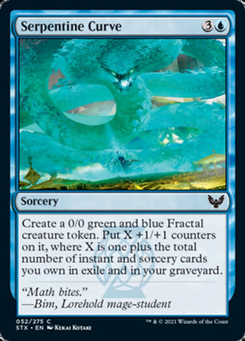 Courbe serpentine [Strixhaven : L'Académie des mages]