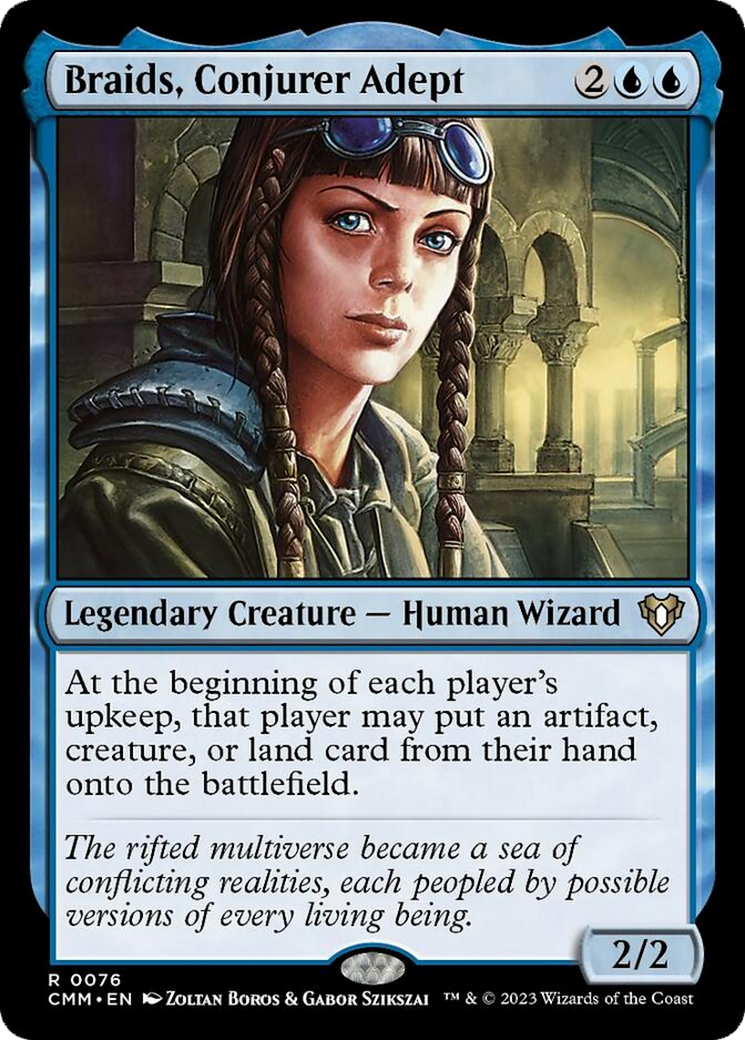 Braids, experte conjuratrice [Commander Masters]