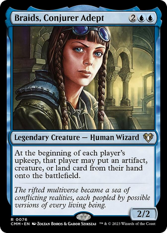 Braids, Adepta Conjuradora [Commander Masters]
