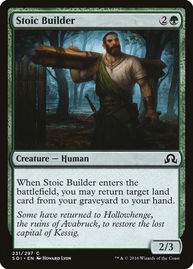 Bâtisseur stoïque [Ténèbres sur Innistrad]