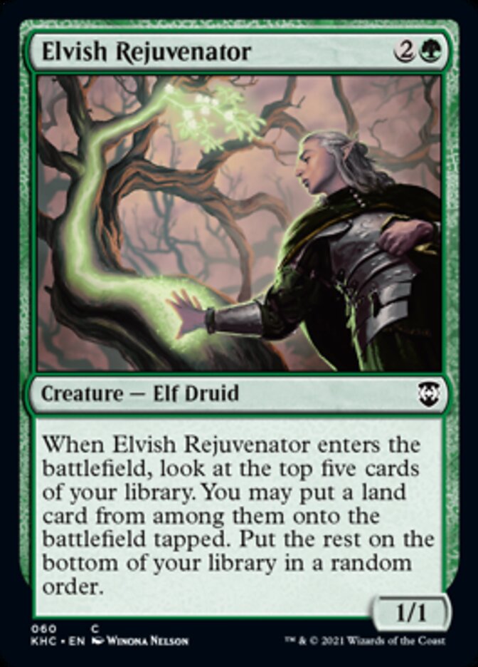 Rajeunisseuse elfe [Commander Kaldheim]