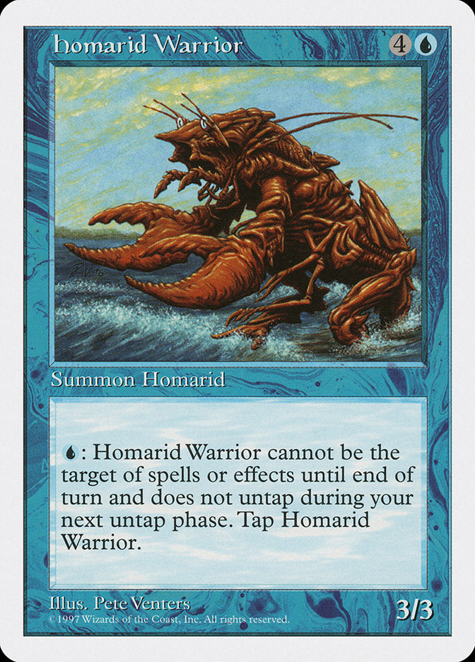 Guerrier homarid [Cinquième édition]