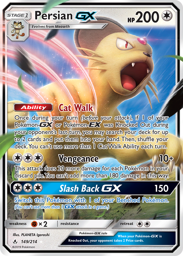 Persian-GX (149/214) [Sol y Luna: Lazos Indestructibles]