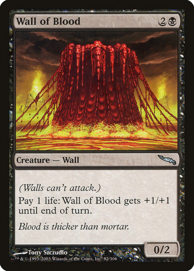 Mur de sang [Mirrodin]