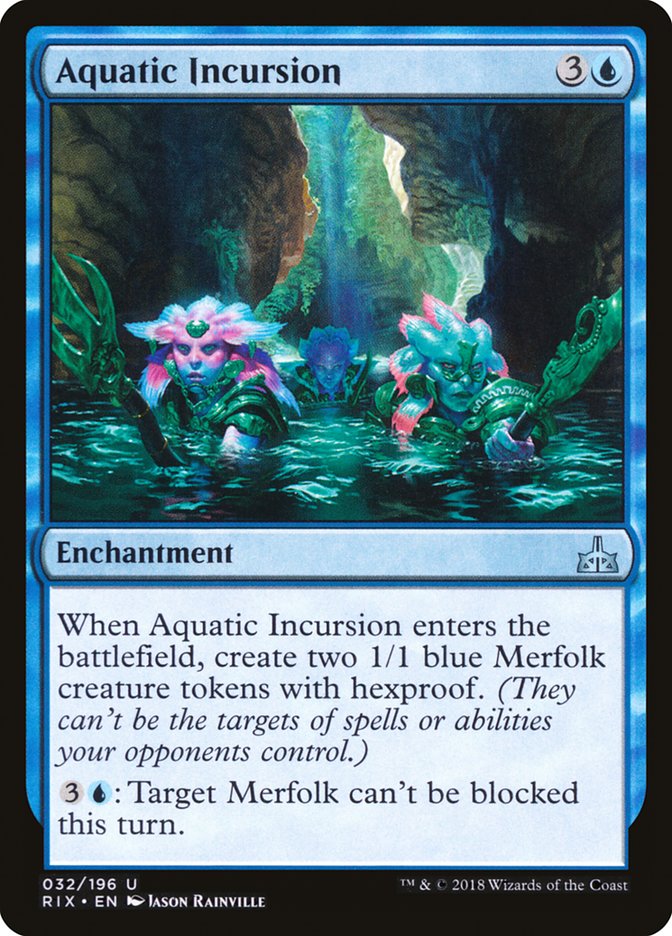Incursion aquatique [Rivals of Ixalan]