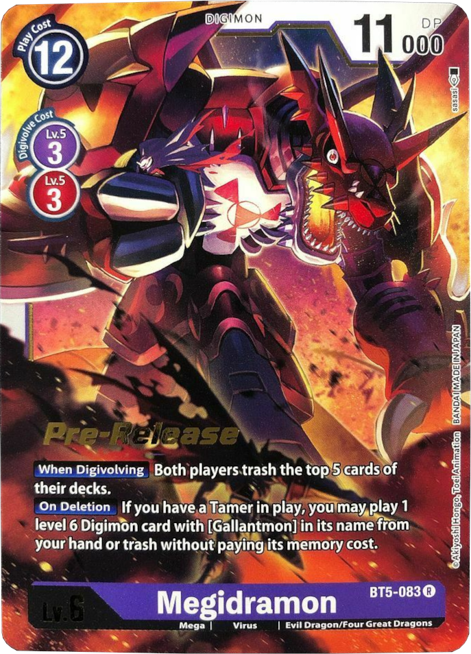 Megidramon [BT5-083] [Promociones de Pre-lanzamiento Batalla de Omni]