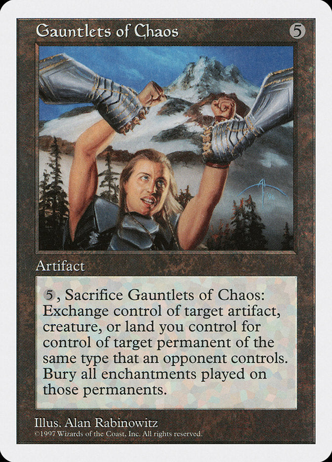 Gantelets du Chaos [Cinquième Édition]