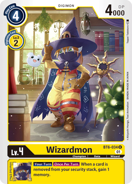 Wizardmon [BT6-034] [Doble Diamante]