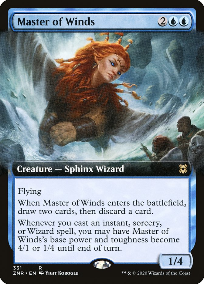 Maître des vents (Illustration étendue) [Zendikar Rising]