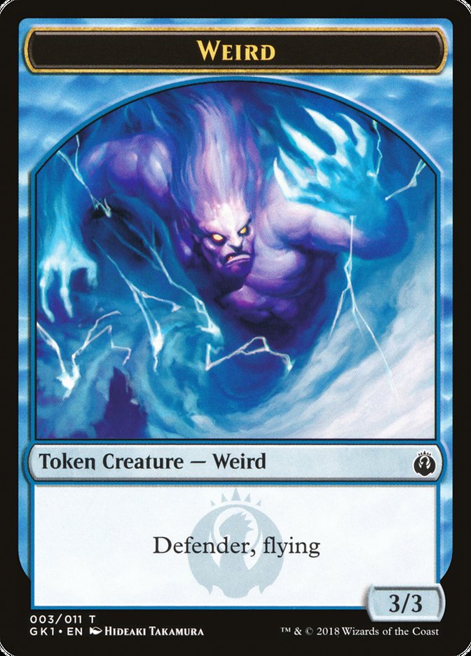 Bizarre // Jeton recto-verso Gobelin [Jetons du kit de guilde de Guildes de Ravnica]