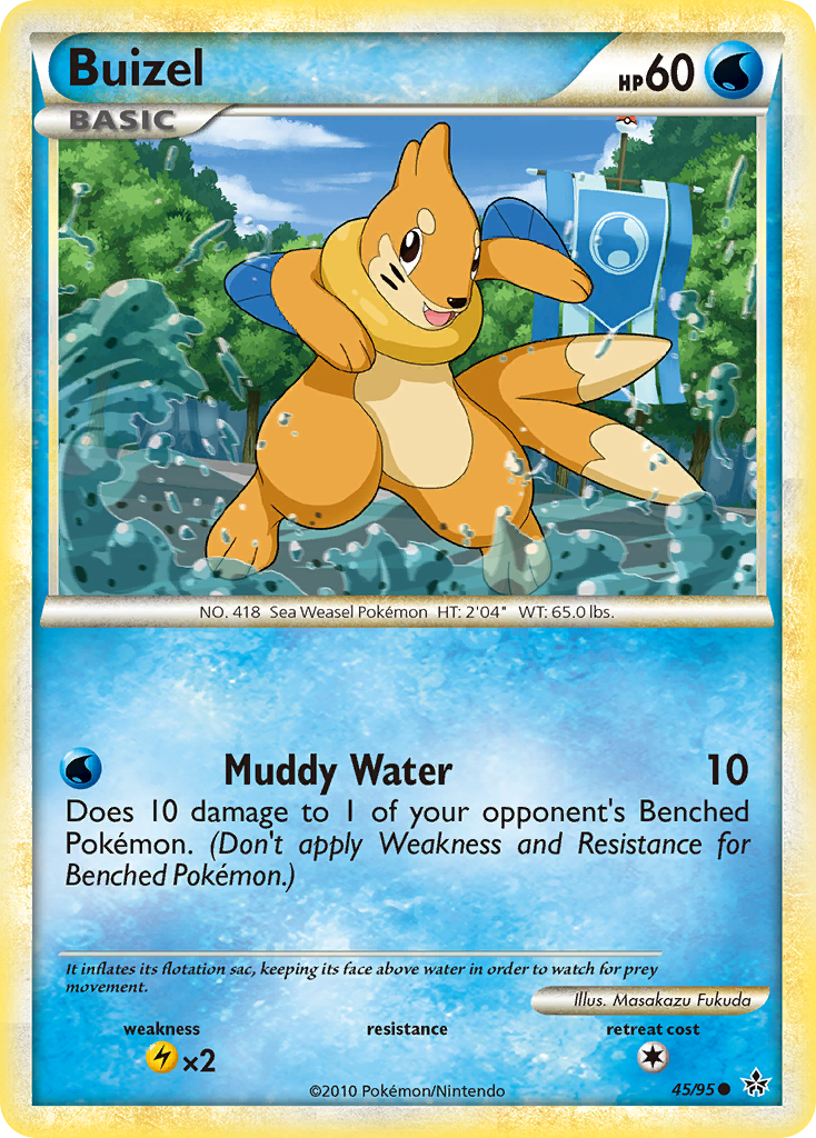 Mustébouée (45/95) [HeartGold & SoulSilver: Indomptable]
