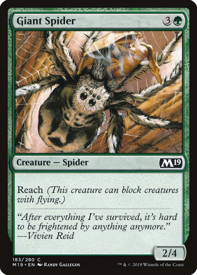 Araignée géante [Édition de base 2019]