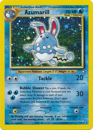Azumarill (2/111) [Néo Genesis Illimitée]
