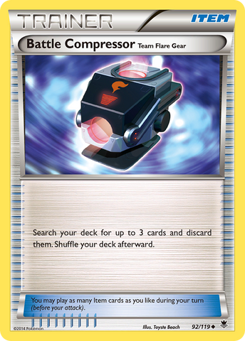 Compresor de Combate Equipo Flare (92/119) [XY: Fuerzas Fantasma]