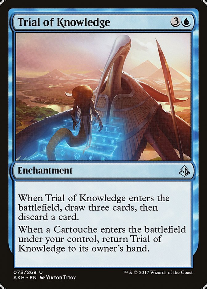 Épreuve de la connaissance [Amonkhet]