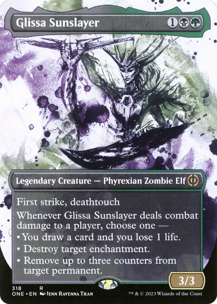 Glissa Traque-Soleil (Ichor sans bordure) [Phyrexia : Tout sera un]