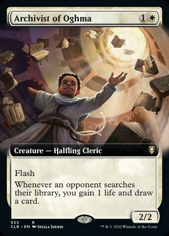Archiviste d'Oghma (Extended Art) [Commander Legends : Battle for Baldur's Gate]