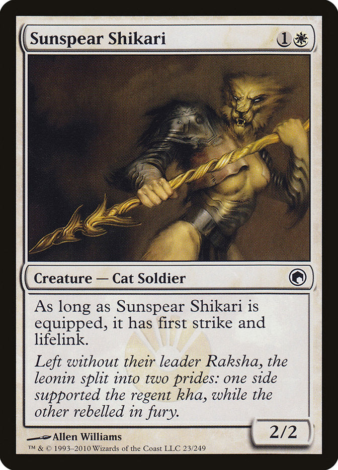 Chasseresse solscintilla [Cicatrices de Mirrodin]