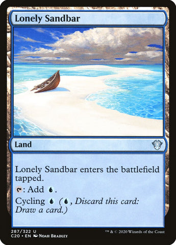 Banc de sable isolé [Commander 2020]