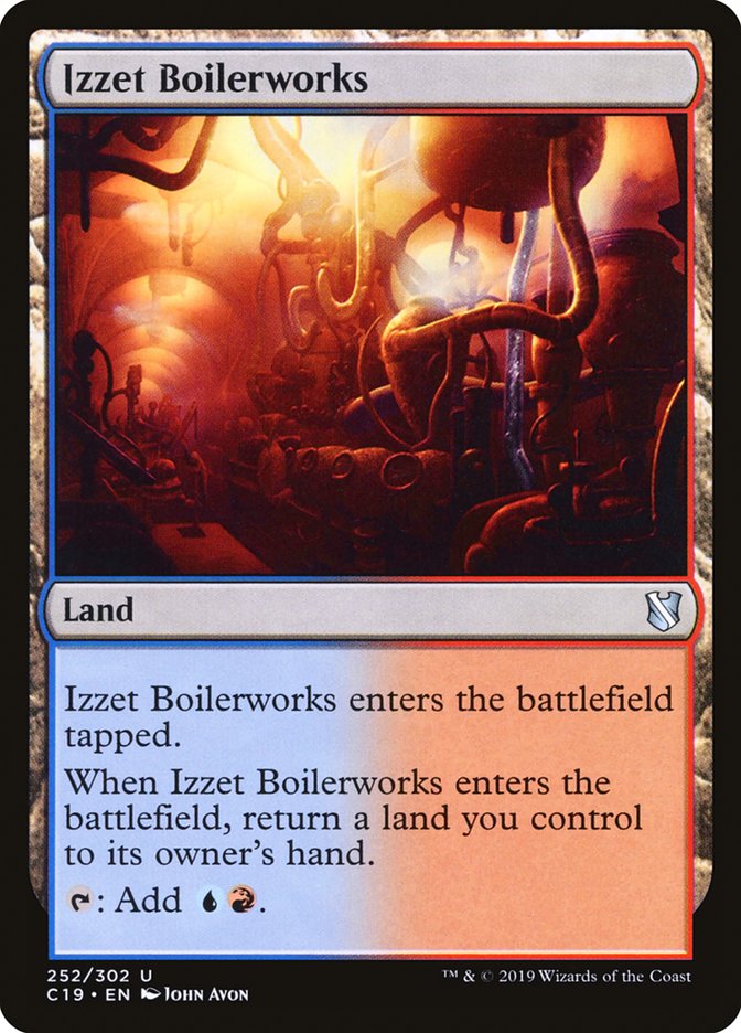 Usine de fours Izzet [Commander 2019]