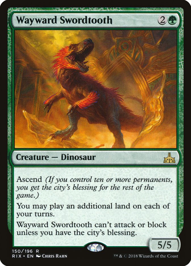 Espada Colmilluda Descarriada [Rivals of Ixalan]
