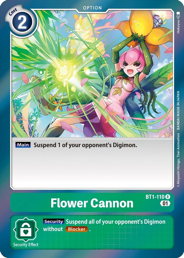 Cañón Floral [BT1-110] [Baraja de Principiante: Ultimate Ancient Dragon]
