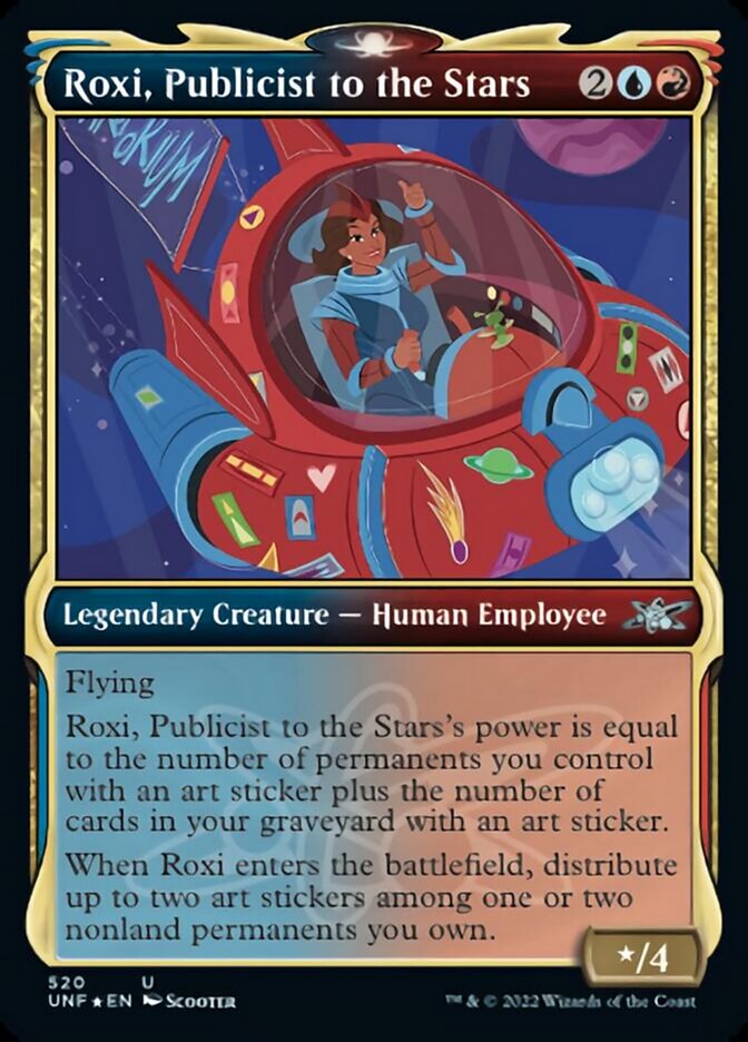 Roxi, l'attachée de presse des stars (vitrine) (Galaxy Foil) [Unfinity]