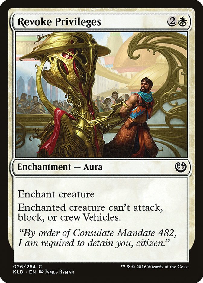 Révoquer les privilèges [Kaladesh]