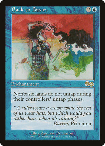 Vuelta a lo básico [Urza's Saga]