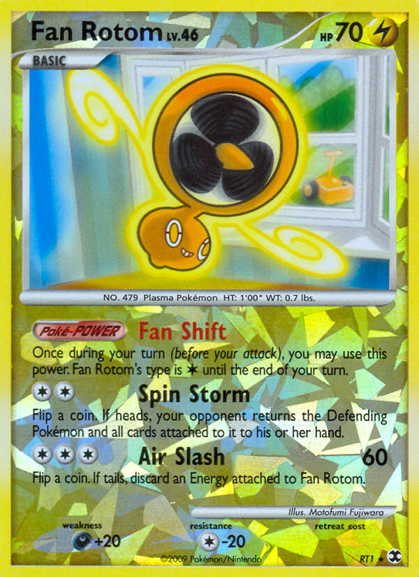 Rotom Hélice (RT1) [Platino: Duelos Secretos]