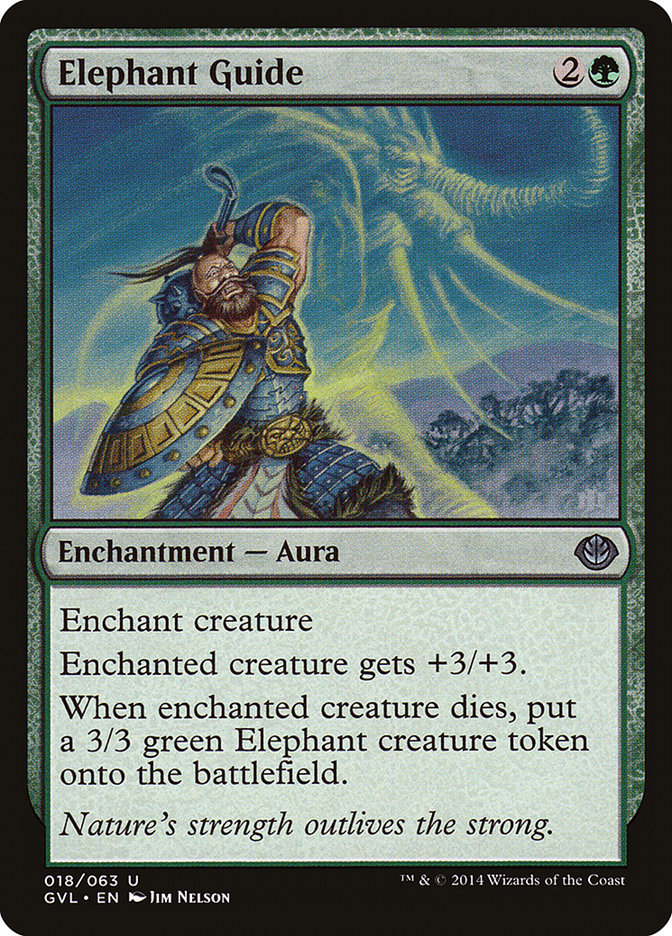 Guide d'éléphants (Garruk contre Liliana) [Duel Decks Anthology]