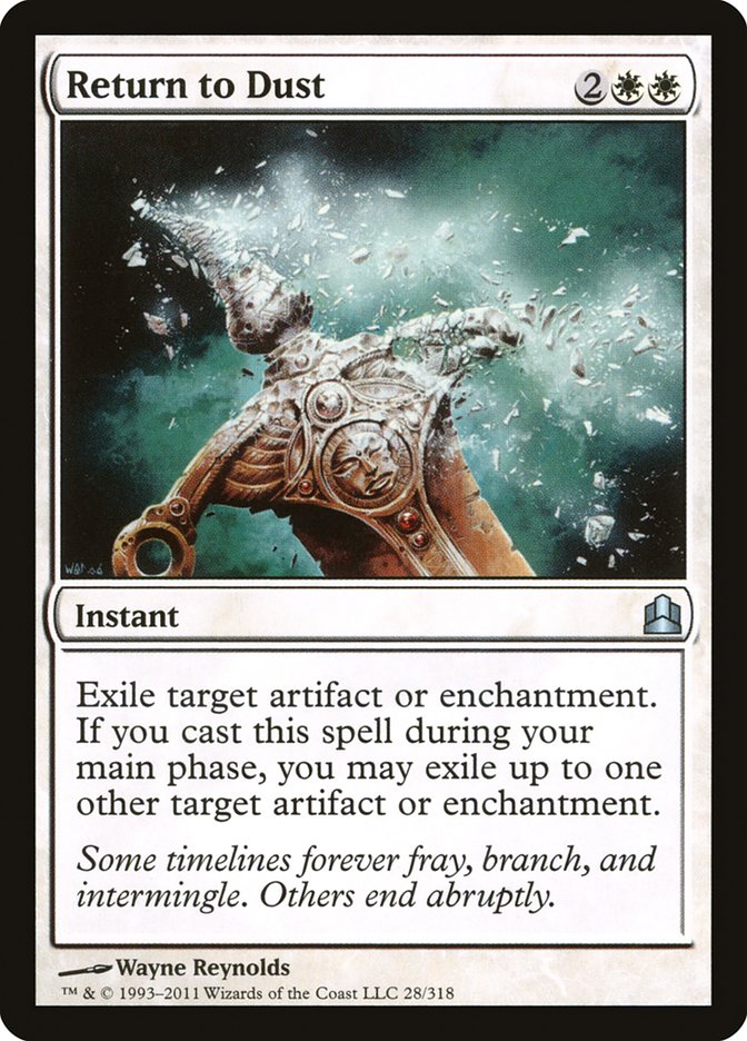 Volver a la ceniza [Commander 2011]