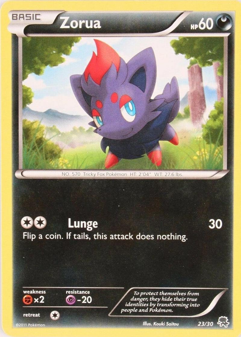 Zorua (23/30) [Negro y Blanco: Kit de Entrenador - Zoroark]