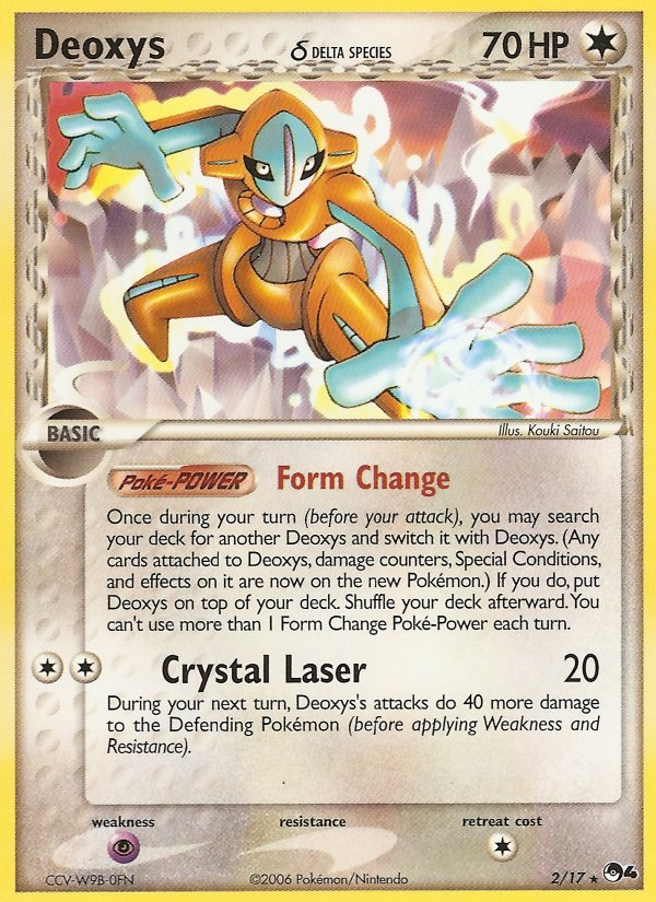 Deoxys (2/17) (Espèces Delta) [Série POP 4]